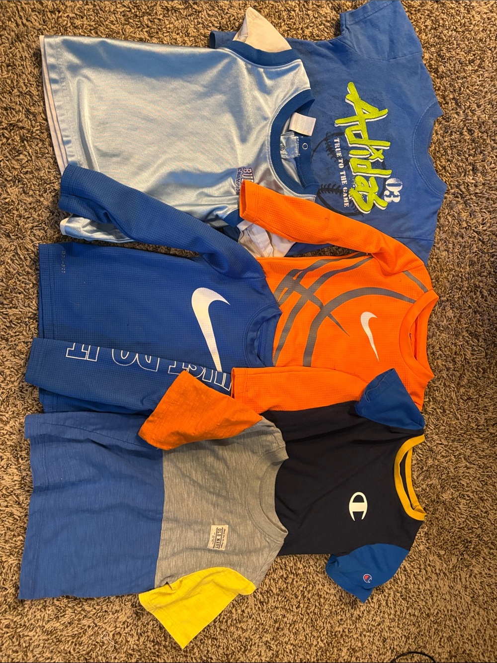 Nike, old navy, adidas, champion 2t - 3t boy tshirt pack